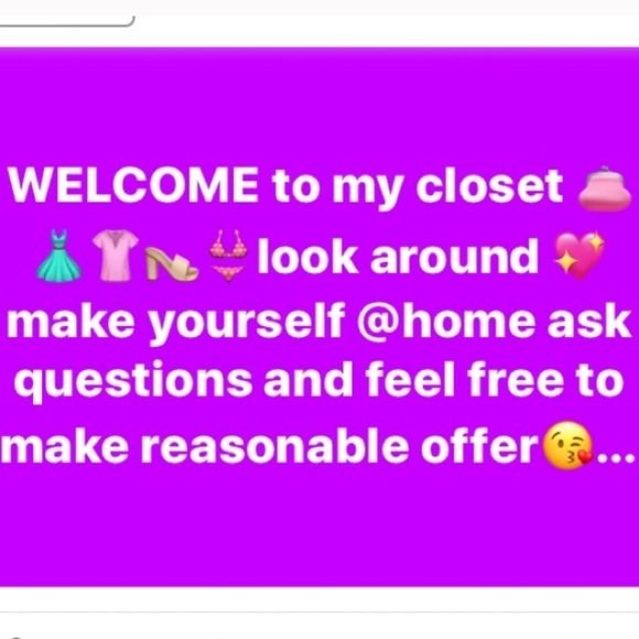 🌈WELCOME TO MY CLOSET🌈ALL TRANSACTIONS HAS VIDEO - Picture 1 of 2
